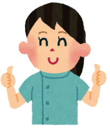 女性施術者のイメージ図